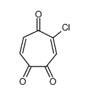 4-chloro-p-tropoquinone Structure