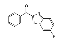 (6-fluoroimidazo[1,2-a]pyridin-2-yl)(phenyl)methanone结构式