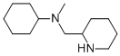 N-cyclohexyl-N-methyl-N-(piperidin-2-ylmethyl)amine结构式
