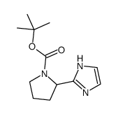 (S)-2-(1H-咪唑-2-基)吡咯烷-1-羧酸叔丁酯图片