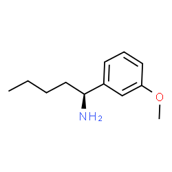 (1S)-1-(3-METHOXYPHENYL)PENTYLAMINE Structure