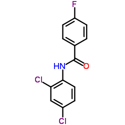 N-(2,4-Dichlorophenyl)-4-fluorobenzamide Structure