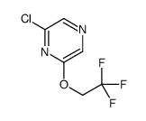 2-Chloro-6-(2,2,2-trifluoroethoxy)pyrazine structure