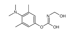 [4-(dimethylamino)-3,5-dimethylphenyl] N-(hydroxymethyl)carbamate Structure