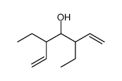 3,5-diethylhepta-1,6-dien-4-ol Structure