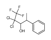2,2-dichloro-1,1,1-trifluoro-4-phenyl-3-pentanol结构式