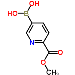 (6-(甲氧基羰基)吡啶-3-基)硼酸图片