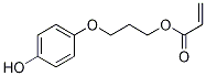 Acrylic acid 3-(4-hydroxy-phenoxy)propyl ester structure