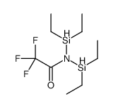 N,N-bis(diethylsilyl)-2,2,2-trifluoroacetamide结构式