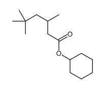 cyclohexyl 3,5,5-trimethylhexanoate Structure