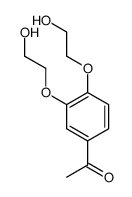 1-[3,4-bis(2-hydroxyethoxy)phenyl]ethanone Structure
