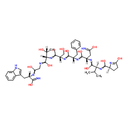 Adipokinetic Hormone G (Gryllus bimaculatus) Structure