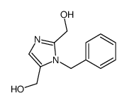 (1-Benzyl-1H-imidazole-2,5-diyl)dimethanol Structure