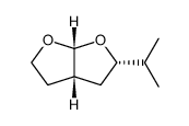 Furo[2,3-b]furan, hexahydro-2-(1-methylethyl)-, (2alpha,3aba,6aba)- (9CI) picture