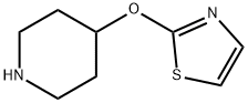 4-(1,3-Thiazol-2-yloxy)piperidine structure