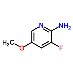 3-Fluoro-5-methoxypyridin-2-amine structure