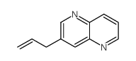 3-烯丙基-1,5-萘啶结构式