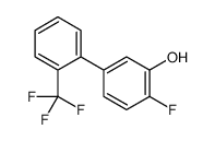 2-fluoro-5-[2-(trifluoromethyl)phenyl]phenol结构式