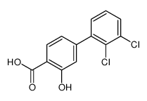 4-(2,3-dichlorophenyl)-2-hydroxybenzoic acid结构式