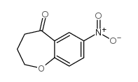 7-Nitro-3,4-dihydro-2H-benzo[b]oxepine结构式