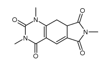 1,3,7-trimethyl-8a,9-dihydro-1H-pyrrolo[3,4-g]quinazoline-2,4,6,8(3H,7H)-tetraone Structure