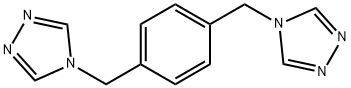 1,4-bis((4H-1,2,4-triazol-4-yl)methyl)benzene结构式