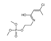 DEETHYLPHOSPHAMIDON structure