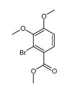 methyl 2-bromo-3,4-dimethoxybenzoate结构式