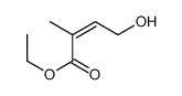 ethyl 4-hydroxy-2-methylbut-2-enoate Structure