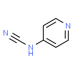 Cyanamide, 4-pyridinyl- (9CI) Structure