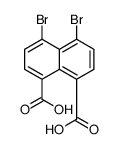 6,7-二溴苯并[de]异色烯-1,3-二酮结构式