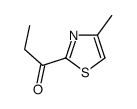 4-methyl-2-propionyl thiazole Structure