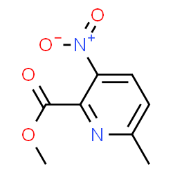 2-Pyridinecarboxylicacid,6-methyl-3-nitro-,methylester(9CI)结构式