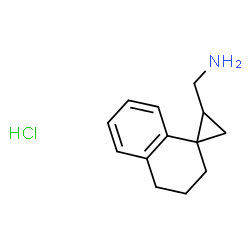 3',4'-dihydro-2'H-spiro[cyclopropane-1,1'-naphthalene]-3-ylmethanamine hydrochloride图片