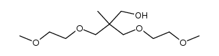 2-(2,5-dioxahexyl)-2-methyl-4,7-dioxa-1-octanol结构式