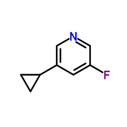 3-Fluoro-5-cyclopropylpyridine picture