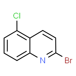 2-Bromo-5-chloroquinoline Structure