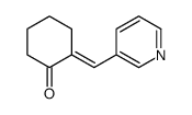 2-(pyridin-3-ylmethylidene)cyclohexan-1-one结构式