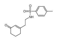 4-methyl-N-[2-(3-oxocyclohexen-1-yl)ethyl]benzenesulfonamide结构式