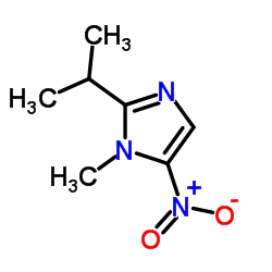 异丙硝唑结构式