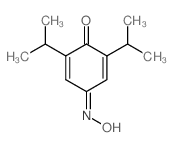 2,5-Cyclohexadiene-1,4-dione,2,6-bis(1-methylethyl)-, 4-oxime picture