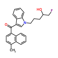 MAM2201 N-(4-hydroxypentyl) metabolite Structure