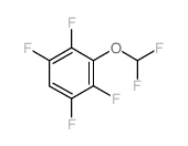 3-(Difluoromethoxy)-1,2,4,5-tetrafluoro-benzene Structure