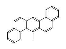 14-methylnaphtho[1,2-b]phenanthrene结构式