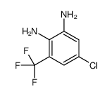 5-CHLORO-2,3-DIAMINOBENZOTRIFLUORIDE Structure