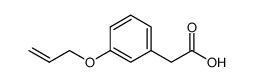 [3-(allyloxy)phenyl]acetic acid结构式