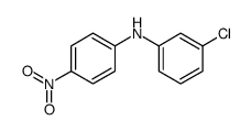 3-chloro-N-(4-nitrophenyl)aniline Structure
