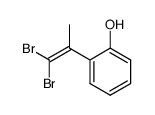 1,1-Dibromo-2-(o-hydroxyphenyl)propene Structure