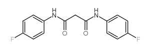 N1,N3-Bis(4-fluorophenyl)malonamide structure