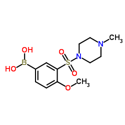 (4-Methoxy-3-((4-Methylpiperazin-1-yl)sulfonyl)phenyl)boronic acid picture